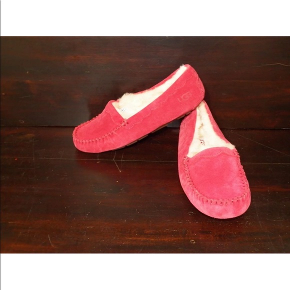 red moccasins womens
